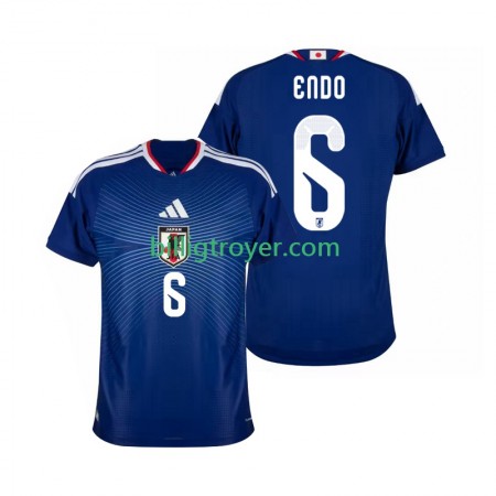 Billige Fotballdrakter Japan Wataru Endo 6 World Cup Hjemmedraktsett 2026 Kortermet